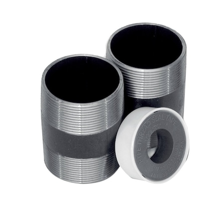 Amt Pump 3-in. NPT x 3-in. BSPT Pipe Nipple Kit C370-90